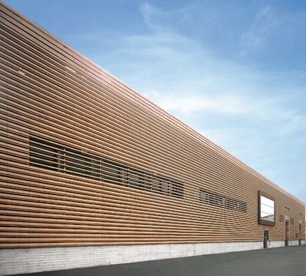 Панель стены 219x26mm штранг-прессования Co внешняя для на открытом воздухе отделки стен