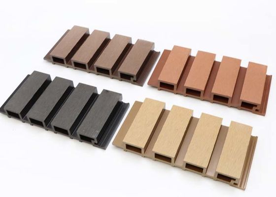 Панель стены панели стены 219x26mm штранг-прессования внешняя WPC Co на открытом воздухе