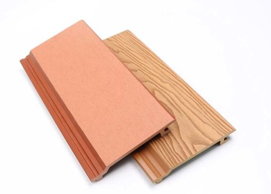 Панель стены водоустойчивое WPC пластикового составного сада внешняя WPC рифлить панель стены