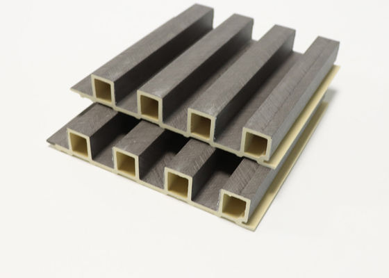 Внутренние панели стены WPC декоративные легкие устанавливают современный офис дизайн-отеля