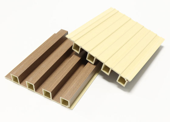 Внутренние панели стены WPC декоративные легкие устанавливают современный офис дизайн-отеля