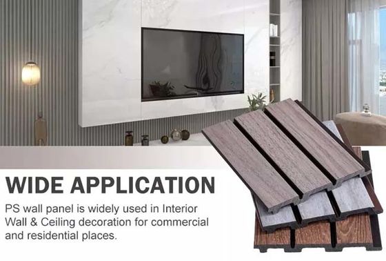 Панель стены полистироля домашнего украшения водоустойчивая подгоняла плакирование стены PS