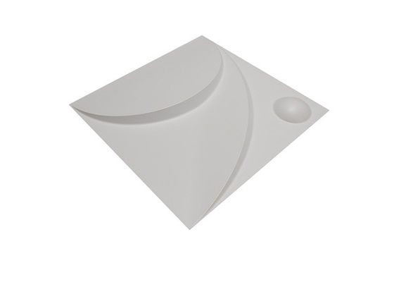 Водоустойчивый внутренний дизайн диаманта золота панелей стены 3D 1mm PVC декоративный сияющий