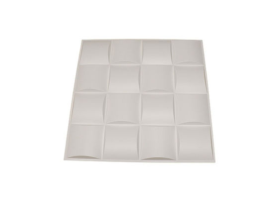 панель стены золота диаманта дома PVC панелей стены 3D 500x500mm декоративная