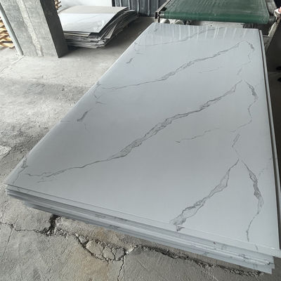 Водоустойчивый дизайн мрамора листа PVC оформления стены 1220x2440 1220x2800