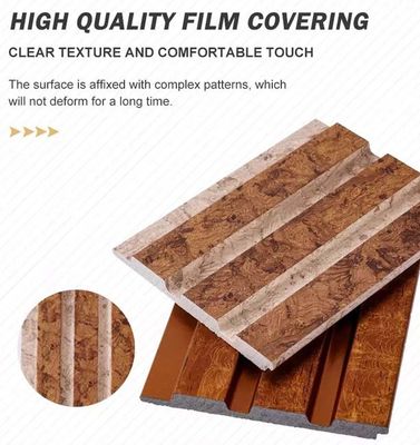 Древесина внутренней доски стены панели стены 2.9m полистироля декоративной альтернативная