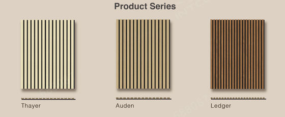 Дом Акустическая панель Modern High Absorption Wood Slat Panel Для