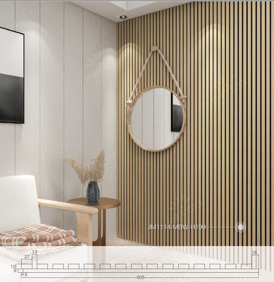 Дом Акустическая панель Modern High Absorption Wood Slat Panel Для