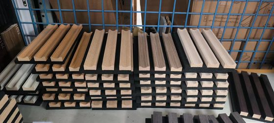 Акустическая стена Wpc деревянная панель для декорации дома