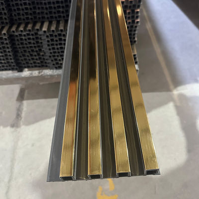 Декорация помещений Деревянный пластмассовый композит 160x24 Wpc панели для внутренних стен