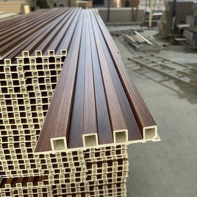 Декорация помещений Деревянный пластмассовый композит 160x24 Wpc панели для внутренних стен