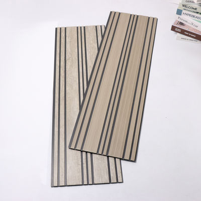 Панель из ПВХ с рифлением, огнестойкая панель из ПВХ, легкая панель из ПВХ для внутренней отделки, оптовая продажа панелей из ПВХ, простая установка