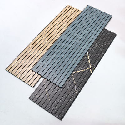 Панель из ПВХ с рифлением, огнестойкая панель из ПВХ, легкая панель из ПВХ для внутренней отделки, оптовая продажа панелей из ПВХ, простая установка