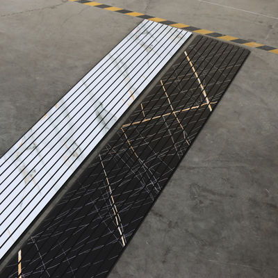 Современный домашний декор ПВХ потолочная панель как стеновая доска 3D текстура ПВХ стеновая панель для гостиной спальни