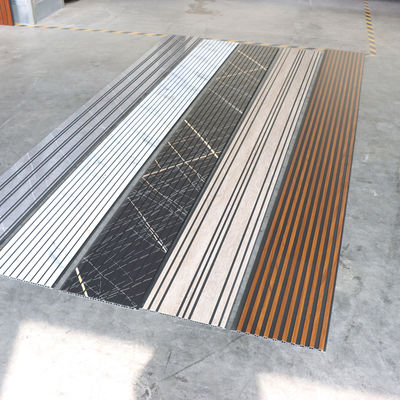 Водонепроницаемая Огнеупорная стена ПВХ Легкая легкая Установка Внутренняя Внешняя Стена Для ванной кухни Гостиная