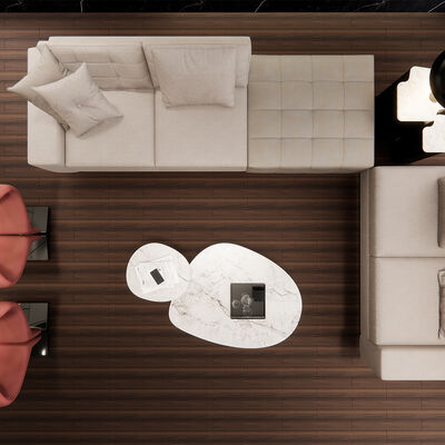 Офисная напольная наклейка виниловая самоклеящаяся, не требующая инструментов или клея, простая модернизация пола своими руками