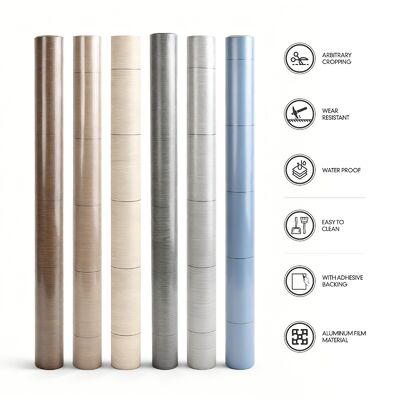 0.5 мм Экологически чистый ПВХ самоклеящиеся наклейки на полу Материал для украшения