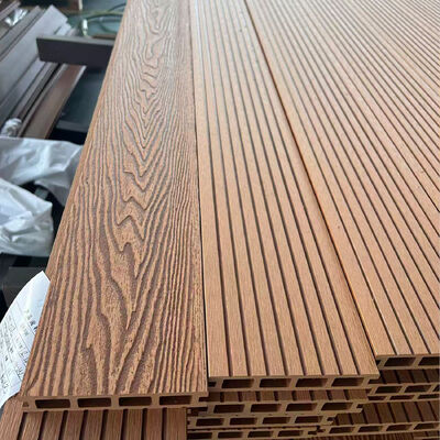 Система наружных стенных панелей из ПВХ водонепроницаемый деревянный пластиковый композит для наружной облицовки стен