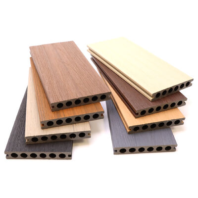 Многофункциональная наружная панель для потолков и стен из WPC, водонепроницаемый композитный пол с простой установкой