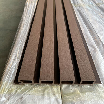 Высококачественный наружный стенный панель WPC наружного водонепроницаемого деревянного пластмассового композита для декорации зданий
