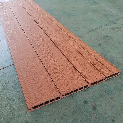 Outdoor WPC Wall Panel Waterproof Composite Wood for Exterior Wall Cladding and Facade Projects