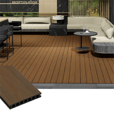 Высокая долговечность WPC Decking Outdoor Waterproof Composite Flooring для наружных садовых приложений