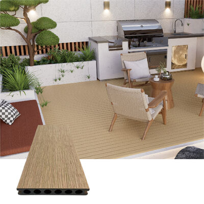 Внешняя стенная панель WPC Внешние водонепроницаемые композитные деревянные панели для декорации зданий