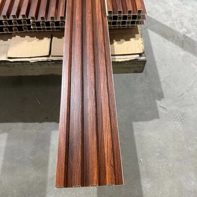 High-Quality Commercial WPC 3D Wall Panels PVC Fluted Wall Cladding for Interior Walls