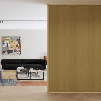 Водонепроницаемая, огнестойкая, влагостойкая ПВХ перегородка для внутренней отделки офиса