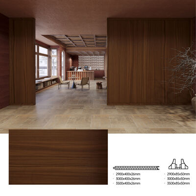 Легкая водонепроницаемая огнестойкая ПВХ стеновая панель для перегородок офисных помещений