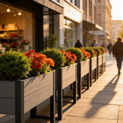 Приподнятая приподнятая грядка с металлическими ножками для посадки овощей, цветов и трав на открытом воздухе