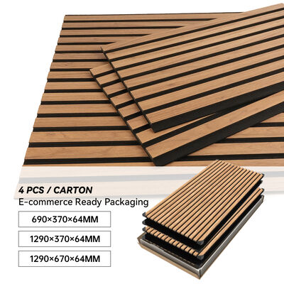 Custom E-commerce Acoustic Panel Decorative Sound Absorbing Wall Panel for Interior Wall Projects