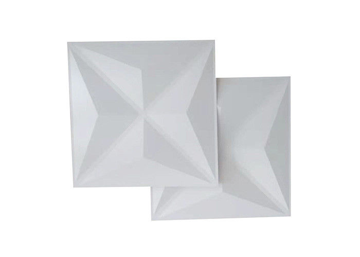 Панель внутренней стены 3D водоустойчивого дома смолы PVC декоративная для стен