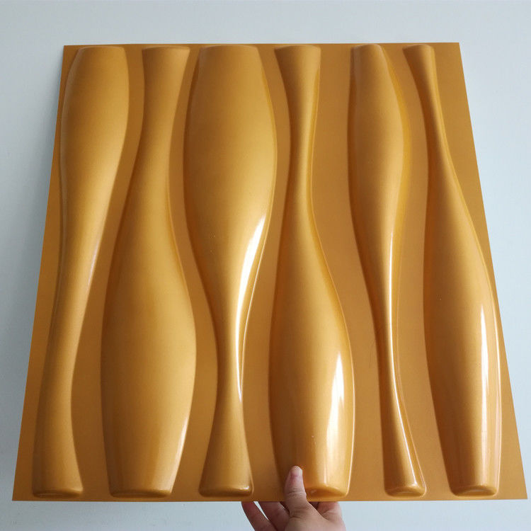 PVC 100% современного дизайна панелей стены 3D 50x50cm декоративный домашний внутренний