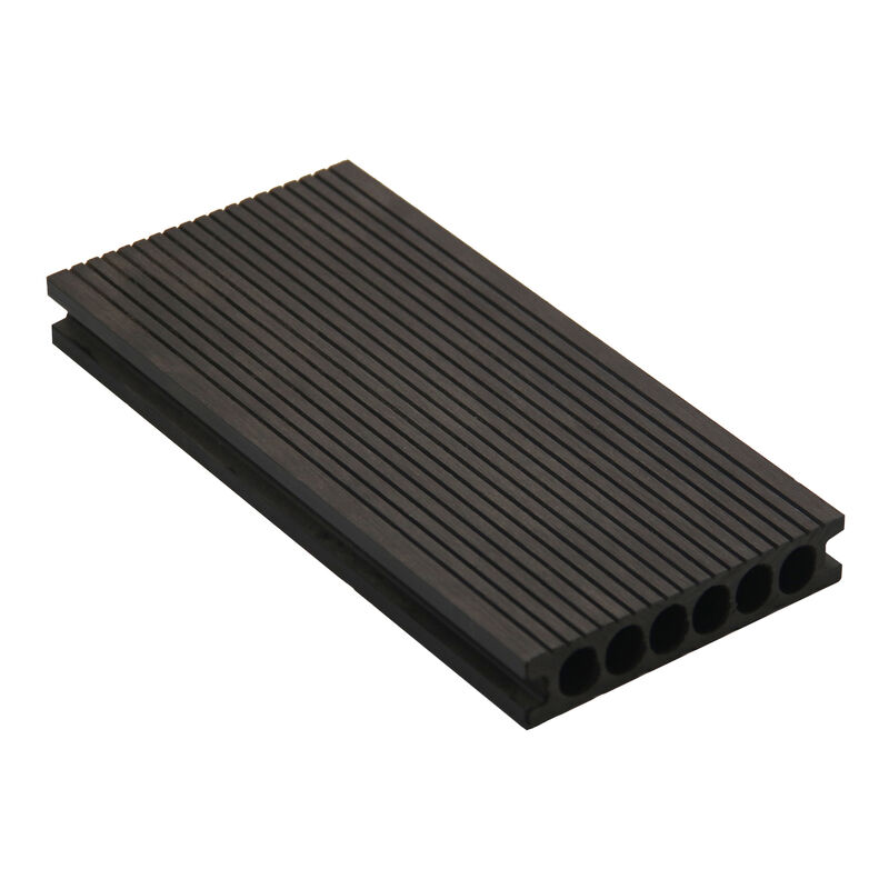 Внешняя полая композитная крыша из WPC. Красочный водонепроницаемый деревянный пластиковый пол для садовых проектов.