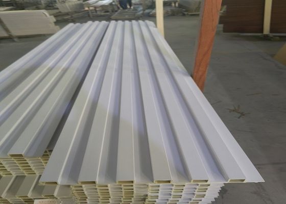 Деревянная панель стены PVC WPC зерна рифлить панель стены панелей стены WPC 3D