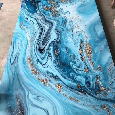 лист стены доски имитационного мраморного листа PVC 1220x2440 водоустойчивый альтернативный