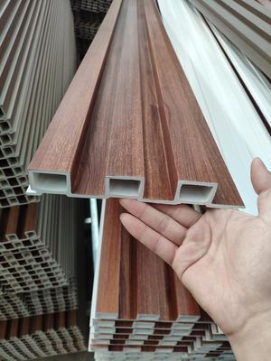 Панель стены панели стены WPC древесины альтернативная крытая 195x28mm внутренняя WPC декоративная