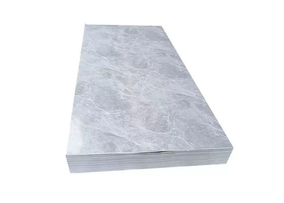 Внутренняя стена Decotion делает лист водостойким 1220x2800mm PVC УЛЬТРАФИОЛЕТОВЫЙ мраморный пластиковый