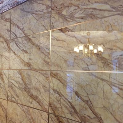 Мраморный альтернативный внутренний декоративный лист 1220x2800x3mm PVC УЛЬТРАФИОЛЕТОВЫЙ мраморный