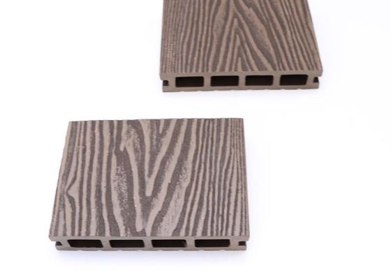 штранг-прессование WPC 140x25mm Co украшая повторно использованный деревянный пластиковый составной настил