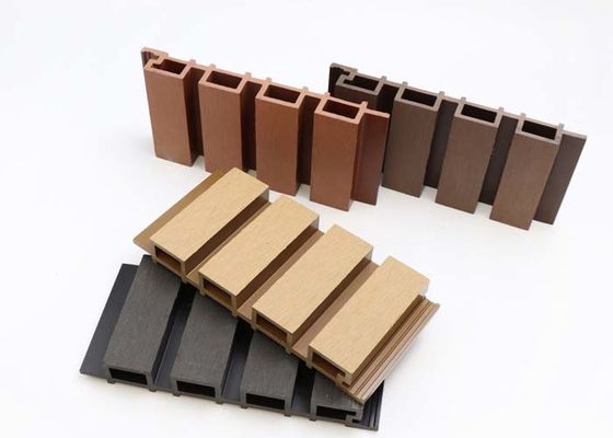 Esay для установки древесины панели 3D PS рифлить экстерьер панели стены PS