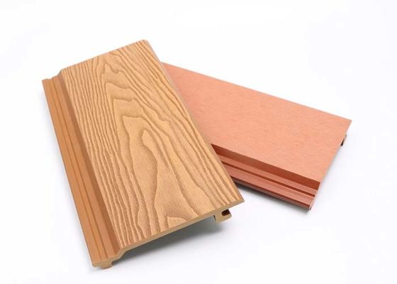 Множественный материал украшения панели стены HDPE 148x21mm внешний WPC цветов