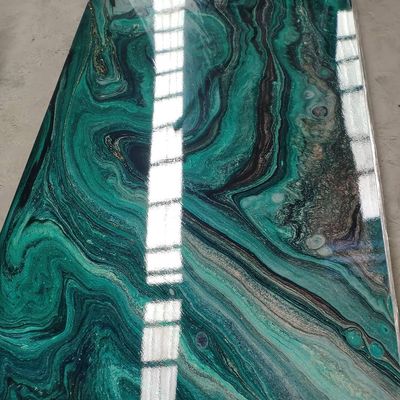3D печатая лист УЛЬТРАФИОЛЕТОВОЕ мраморное 1220x2440 Mm мрамора PVC для отделки стен