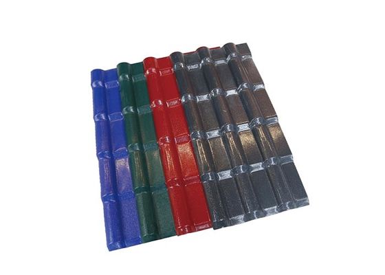 Черепица PVC синтетической смолы ASA гофрировала листы UPVC пластиковые настилая крышу