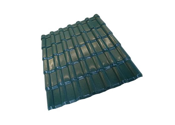 Черепица PVC синтетической смолы ASA гофрировала листы UPVC пластиковые настилая крышу