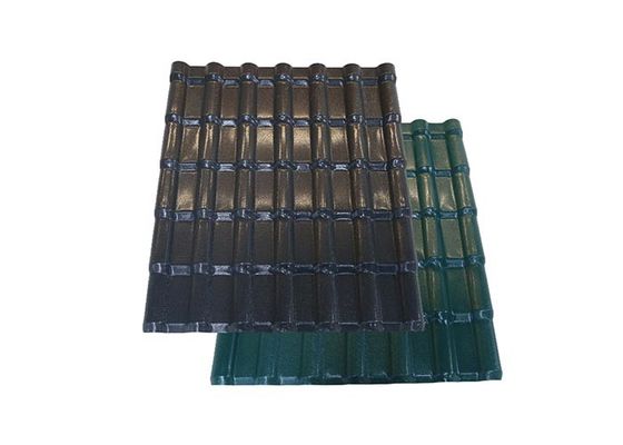 Черепица PVC ASA APVC UPVC гофрировала пластиковые настилая крышу листы