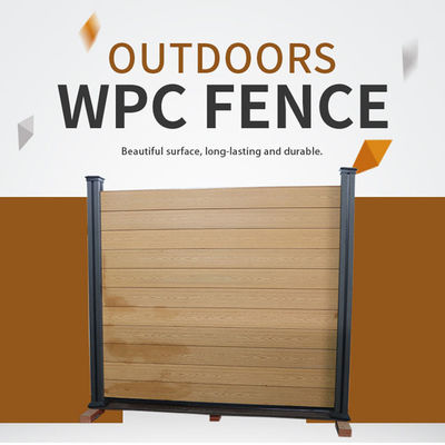 Ограждать конструкции Faux DIY WPC обшивает панелями водоустойчивое