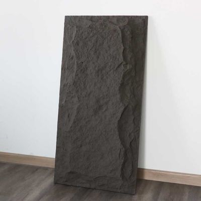 Гриб панели каменной стены Pu Faux придает огнестойкость 3mm 1220 * 2440mm