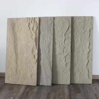 Faux панели PU толстой плиты каменный легкий для установки на оформление 120 * 60cm стены 3cm